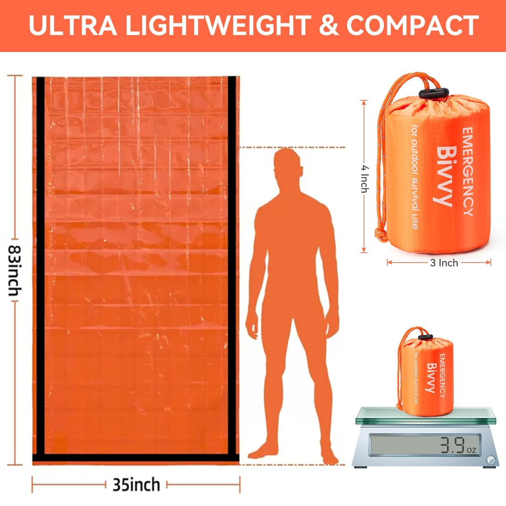 Kantong Tidur Darurat Selimut  - Emergency Mylar Tent ulasan dan harga