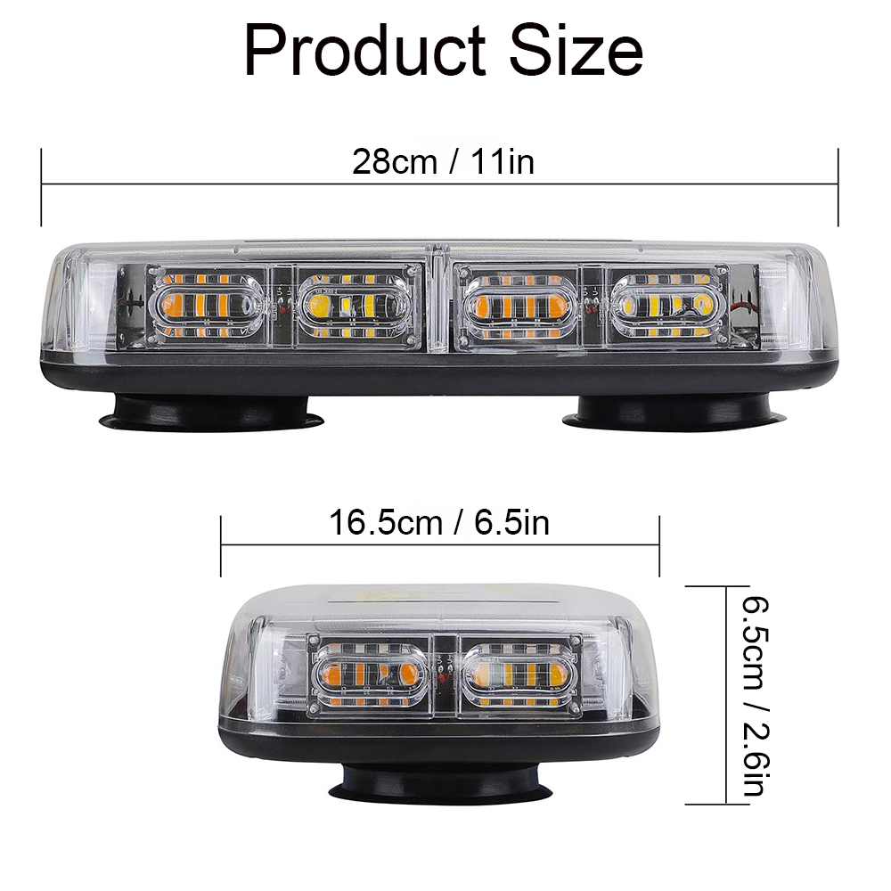 Lampu strobo atas atap 48LED,  - Sos Light Strobe ulasan dan harga