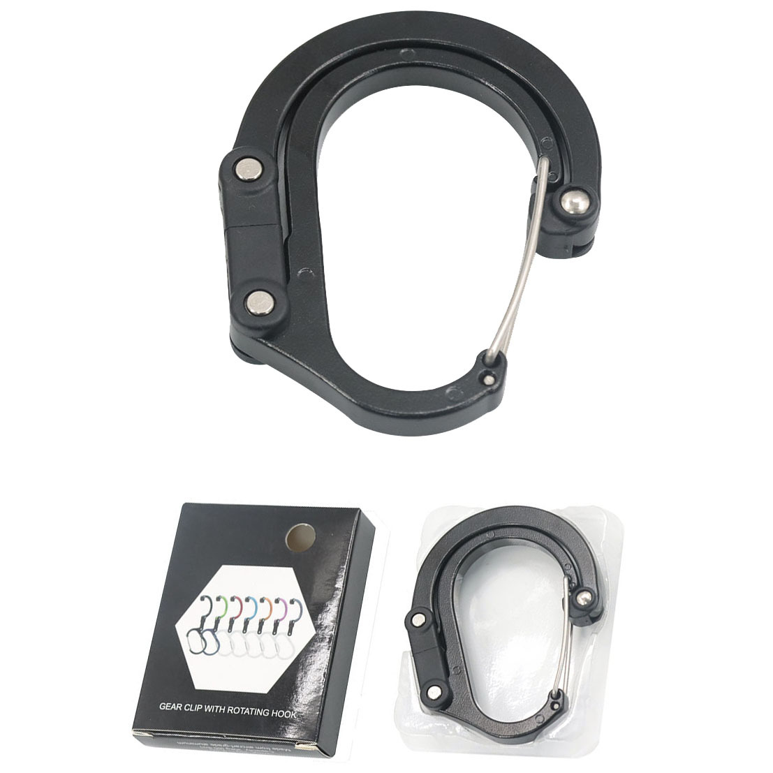 Klip Carabiner Hibrida dengan  - Fishing Kit Compact ulasan dan harga