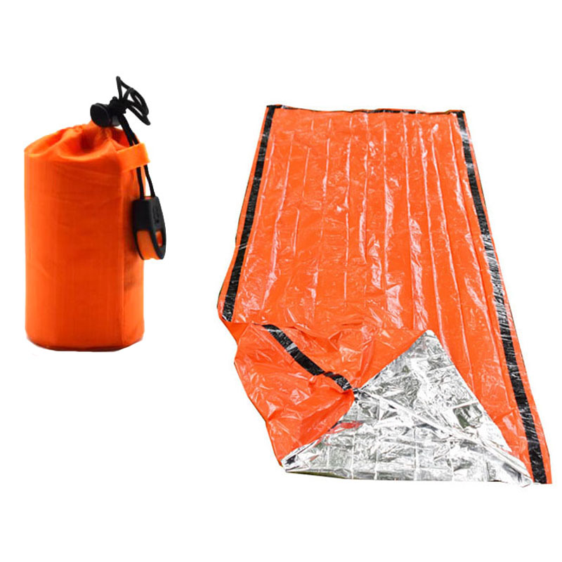 Kantong tidur darurat portabel - Emergency Mylar Tent ulasan dan harga